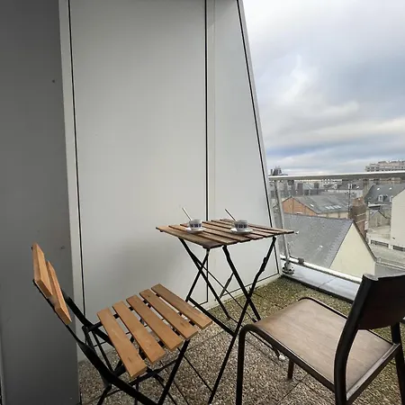 아파트 Le Paradise - Centre - Balcon - 4p - Reve Au Mans 르망