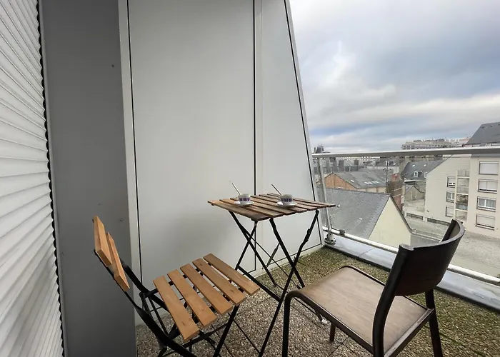 公寓 Le Paradise - Centre - Balcon - 4p - Reve Au Mans 勒芒