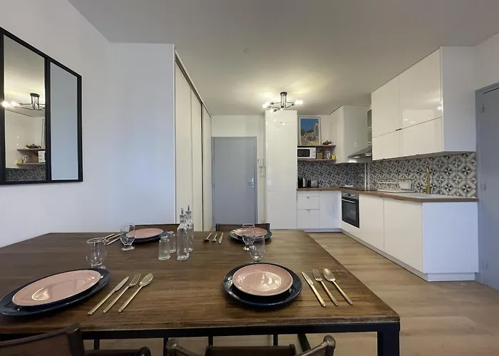 公寓 Le Paradise - Centre - Balcon - 4p - Reve Au Mans *