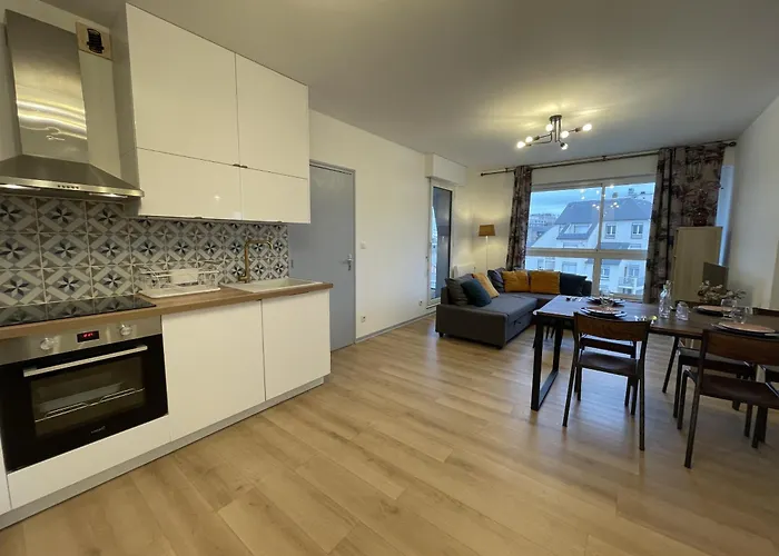 Le Paradise - Centre - Balcon - 4p - Reve Au Mans 公寓