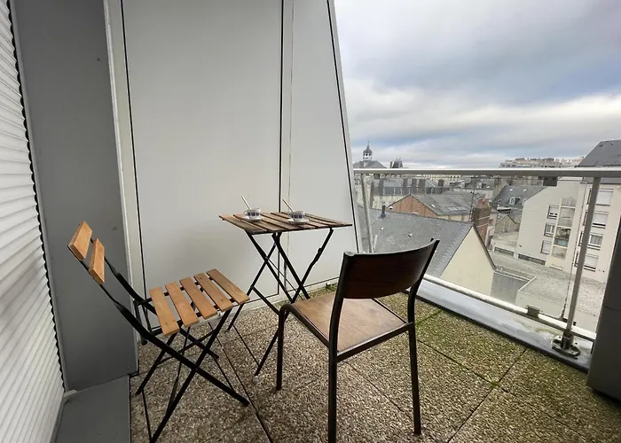 Le Paradise - Centre - Balcon - 4p - Reve Au Mans 公寓