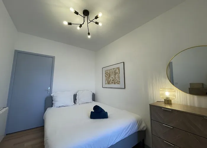 公寓 Le Paradise - Centre - Balcon - 4p - Reve Au Mans 勒芒